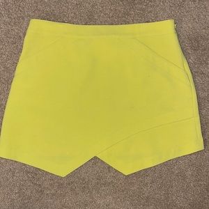 Express neon mini skirt
